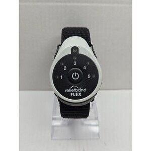 Reliefband Flex Motion Sickness Nausea Relief Wristband Adjustable 5 Levels Used